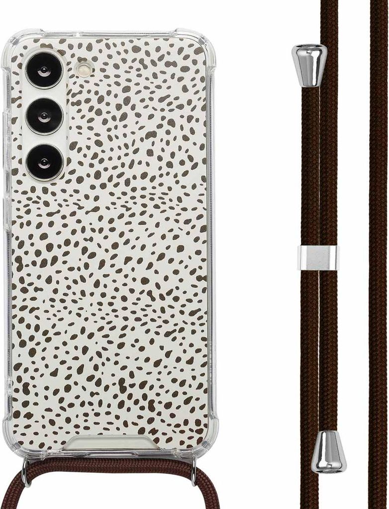 imoshion Design Hülle mit Band Samsung Galaxy S23 - Desert Dots