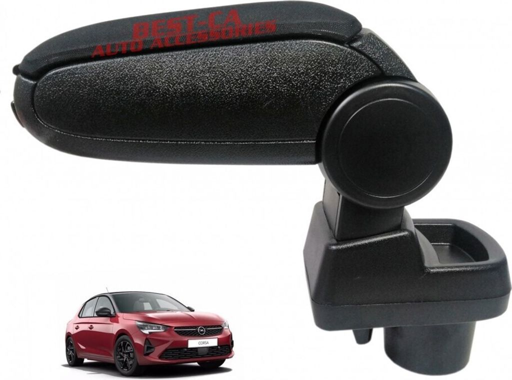 Podłokietnik środkowy CLAPPABLE tekstylny czarny do Opel Zdjęcie produktu 