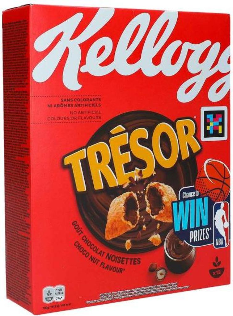 Kelloggs Tresor Choco Nut 410g Immagine del prodotto 