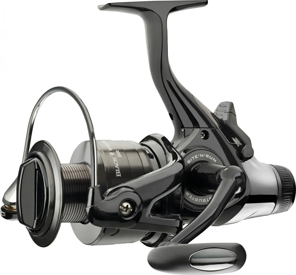 Moulinet Débrayable Daiwa Black Widow BR 4000 pour la Pêche à la Carpe