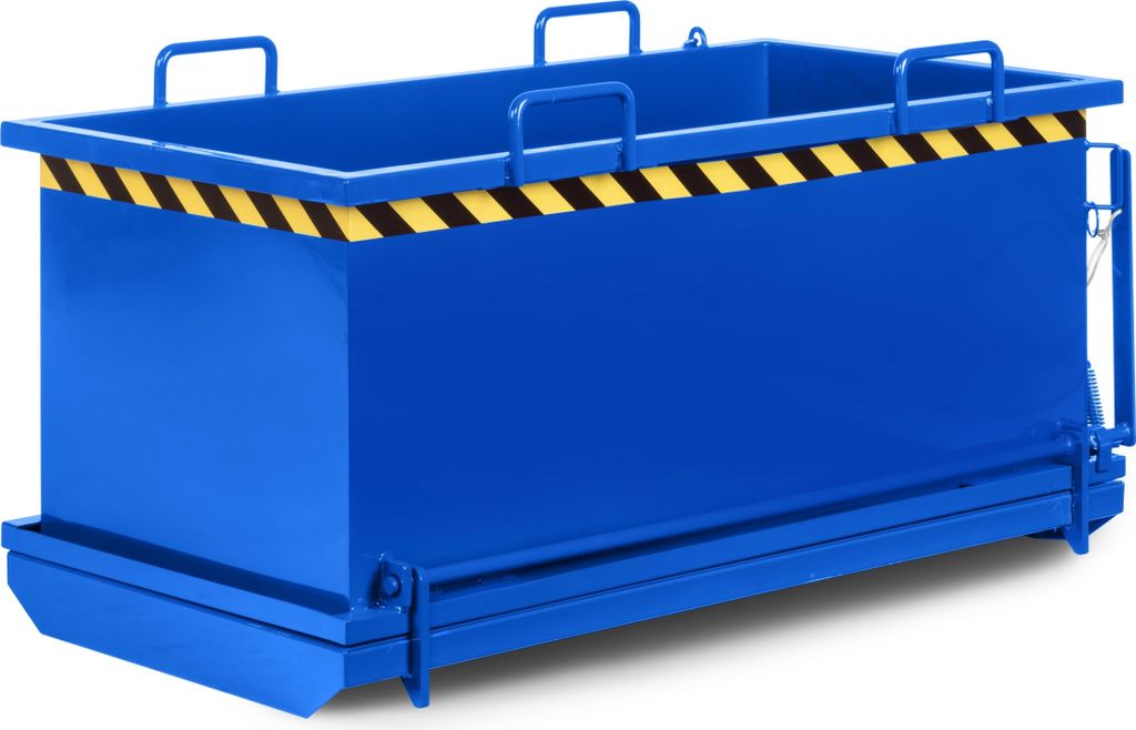 RR Industrietechnik Klappbodenbehälter Typ RKB 1810x1010x845mm 1000dm³ RAL 5010 Enzianblau