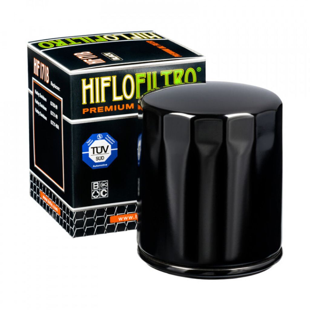 HIFLOFILTRO Filtro olio HF171B nero Immagine del prodotto 