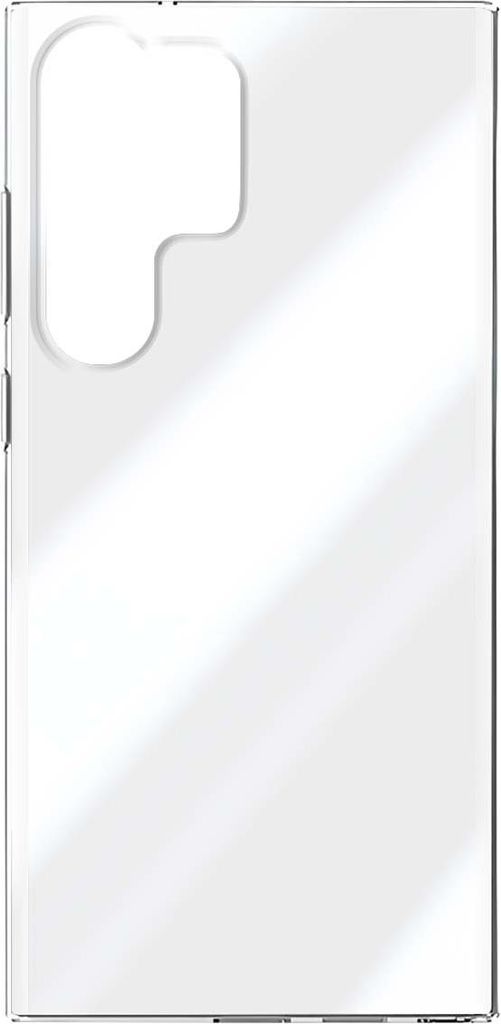 PURO, Hülle Galaxy S23 Ultra nachhaltig, Anti-Kratzer 0.3 Nude, Transparent