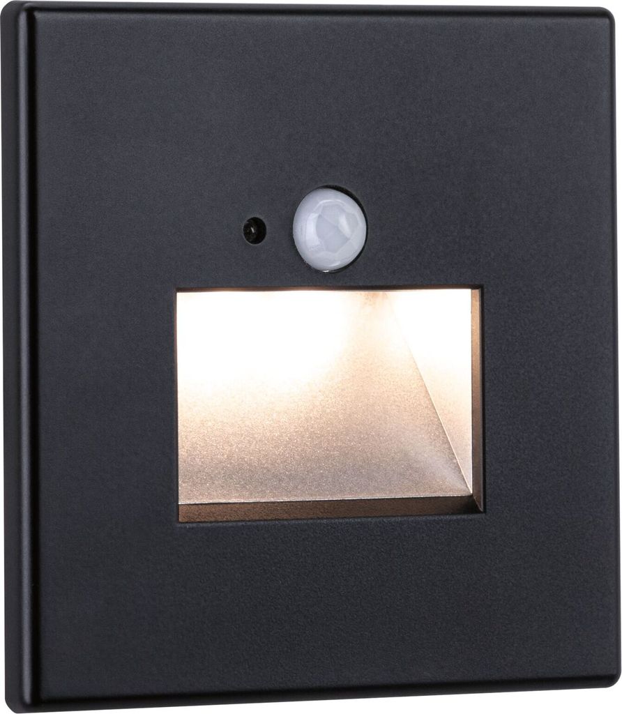 Paulmann Edge LED Applique murale encastrée Lot de 1 Noir Image du produit 