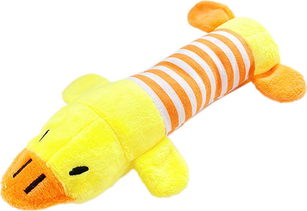 Hund Plüschspielzeug rechteckige fliegende Ente interaktive Spaß niedliche Bissfestigkeit weiche Haustier kauen für Hunde Haustiere Katzen Katzen