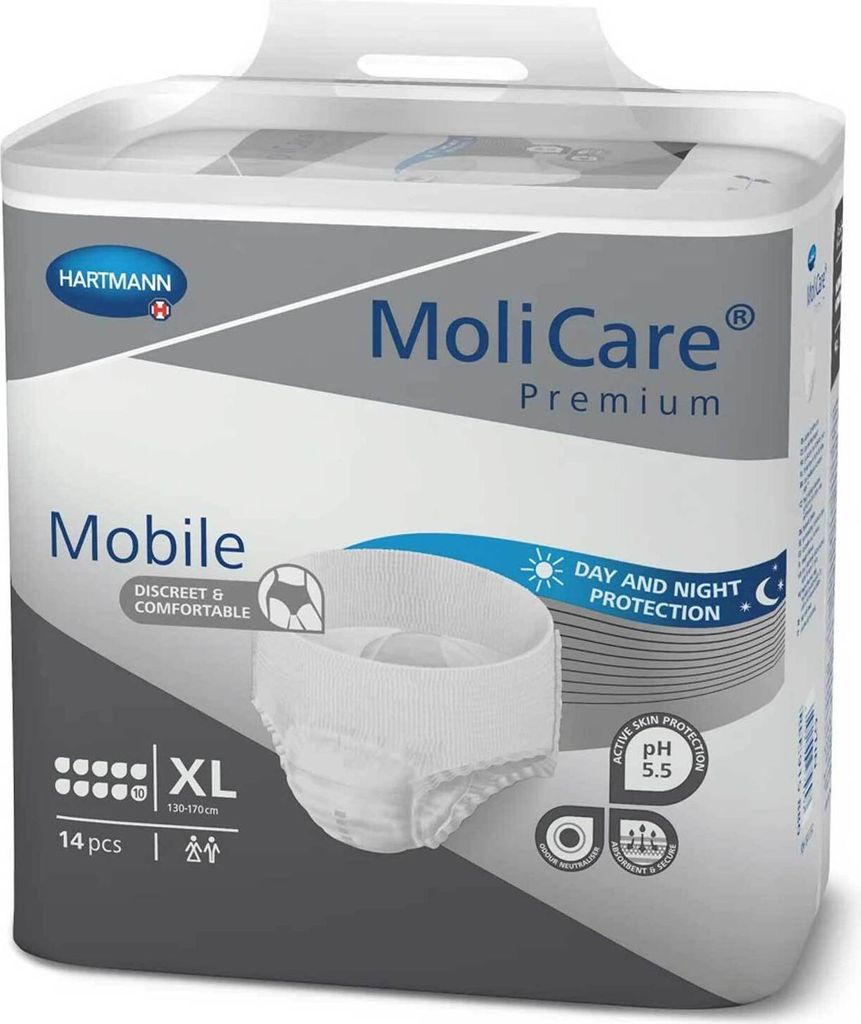 A package of adult diapers.