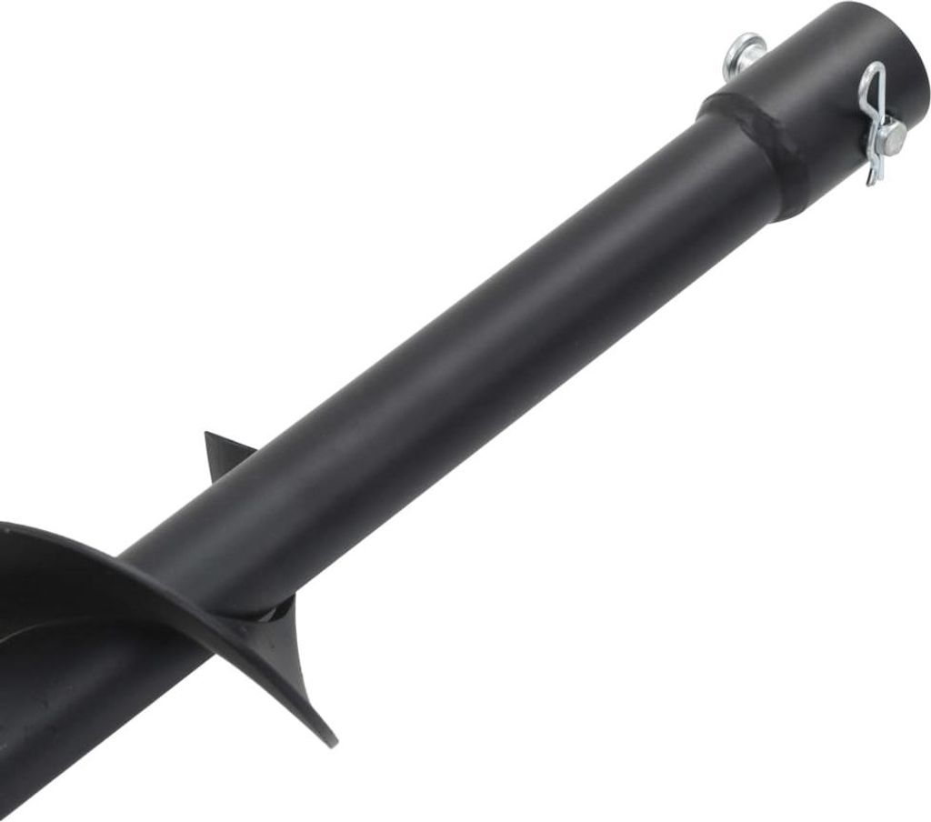 vidaXL Schneckenbohrer Stahl 80 mm