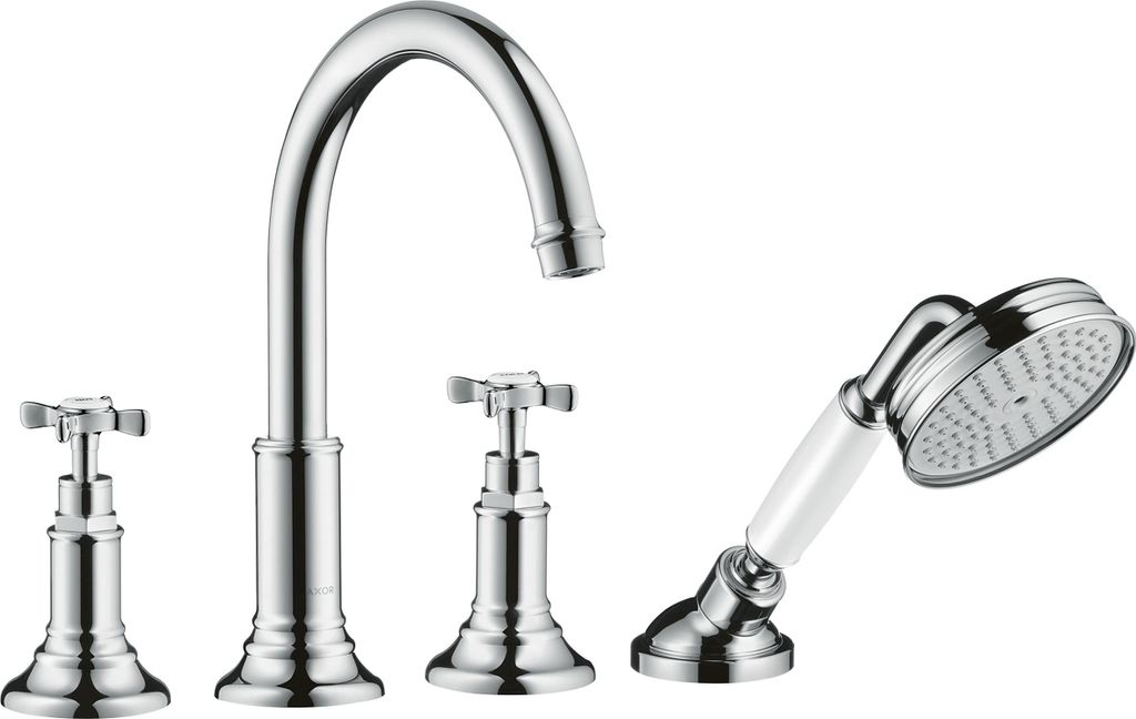 hansgrohe 4-Loch Wannenrandarmatur AXOR MONTREUX DN 15 chrom