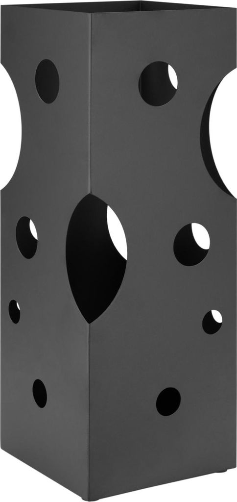 VDD - Schirmständer - schwarz - Aluminium - kompakt - elegant