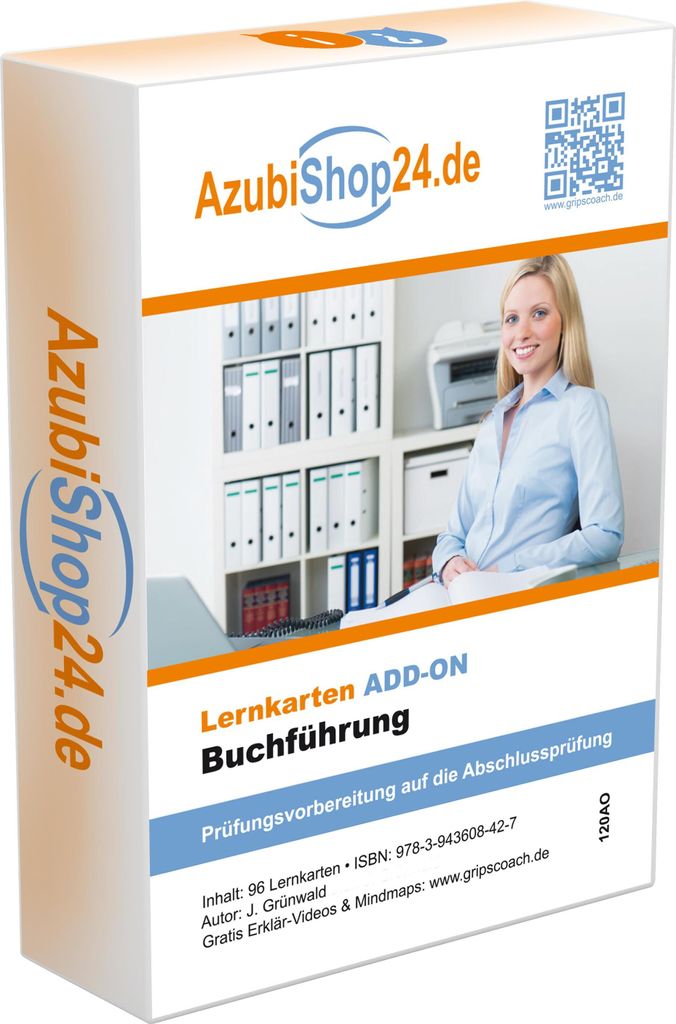 AzubiShop24.de Add-on-Lernkarten Buchführung