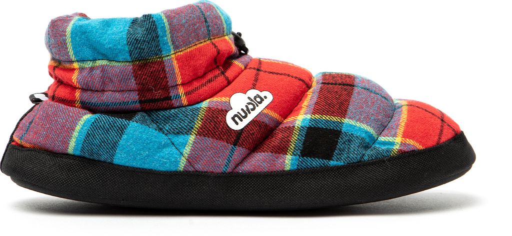 NUVOLA. Hausschuhe Herren Damen rutschfester Sohle warm gepolstert bequem rot blau 42/43 EU - UNBHGSOT