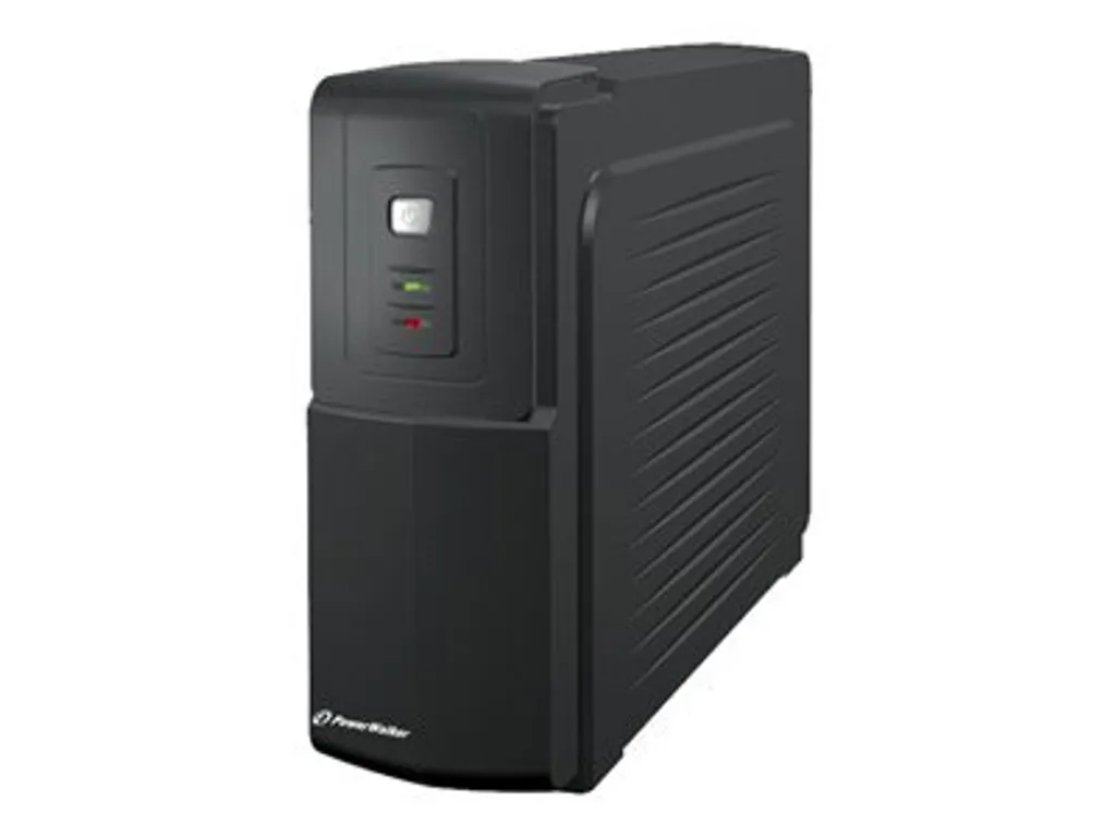 Onduleur 1000VA PowerWalker VFD 1000 Noir 600 Watt avec Batterie 7.2 Ah