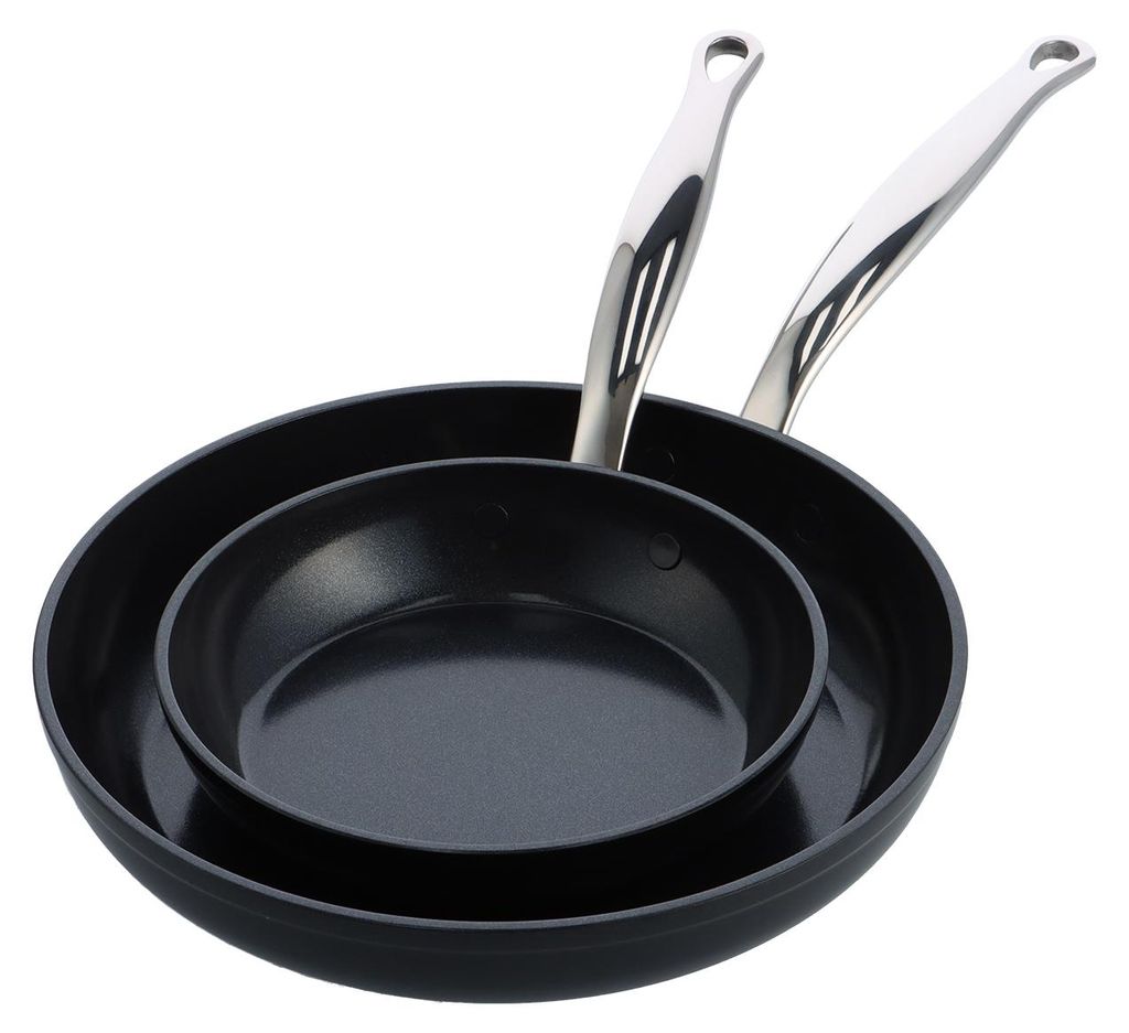 GreenPan Barcelona Pro, Rund, Allzweckpfanne, Schwarz, Produktbild 