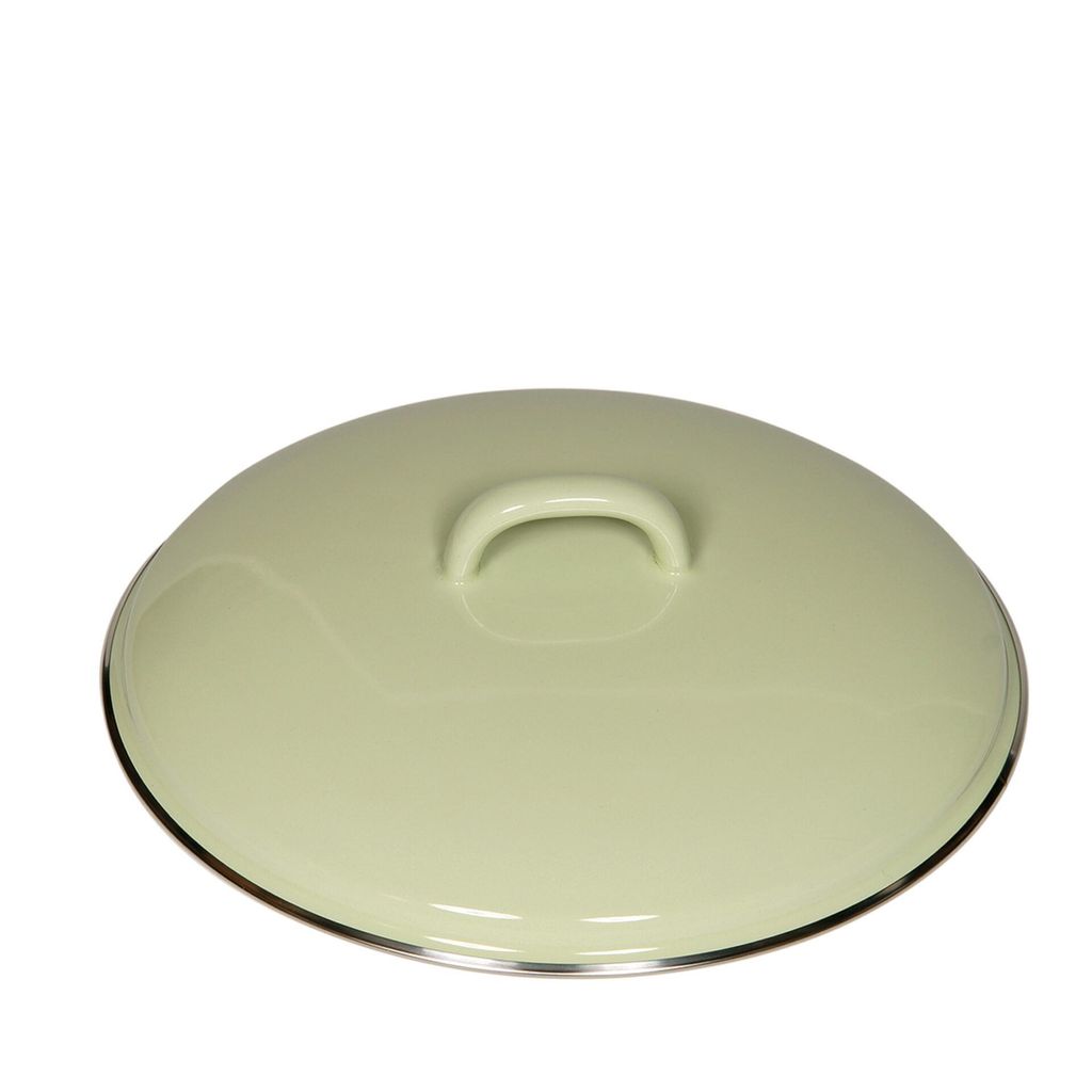 Pokrywa Riess z chromowaną obręczą Ø22cm emaliowana Classic Zdjęcie produktu 