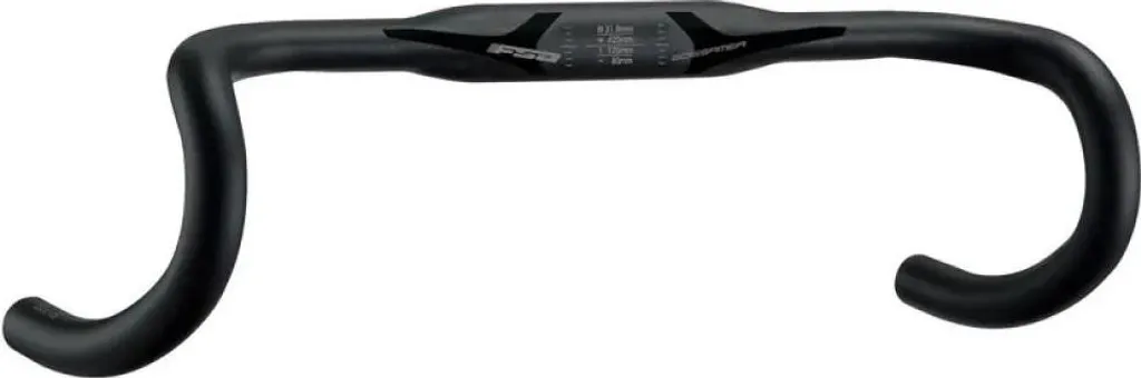 Cintre de route FSA Gossamer Wing Compact noir 400mm guidon ergonomique
