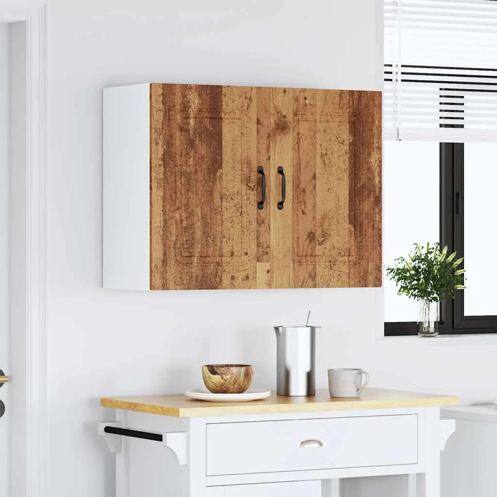 vidaXL Mobile Cucina Parete Kalmar Legno Recuperato 60x31x40cm