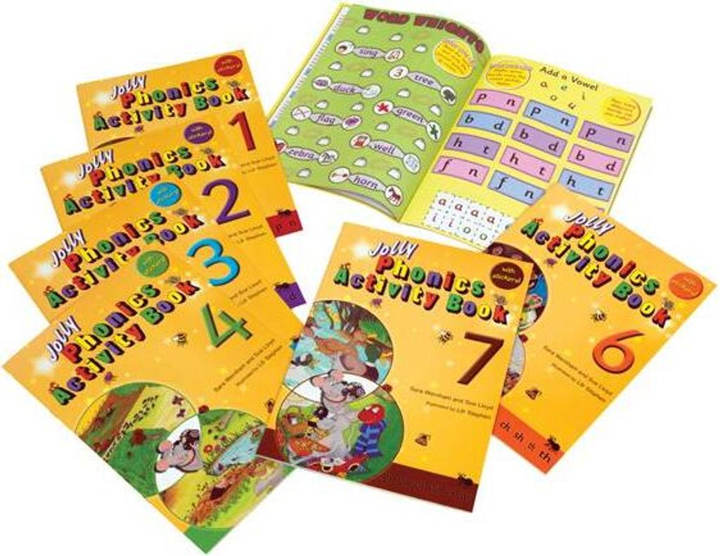 Jolly Phonics Activity Books 1-7