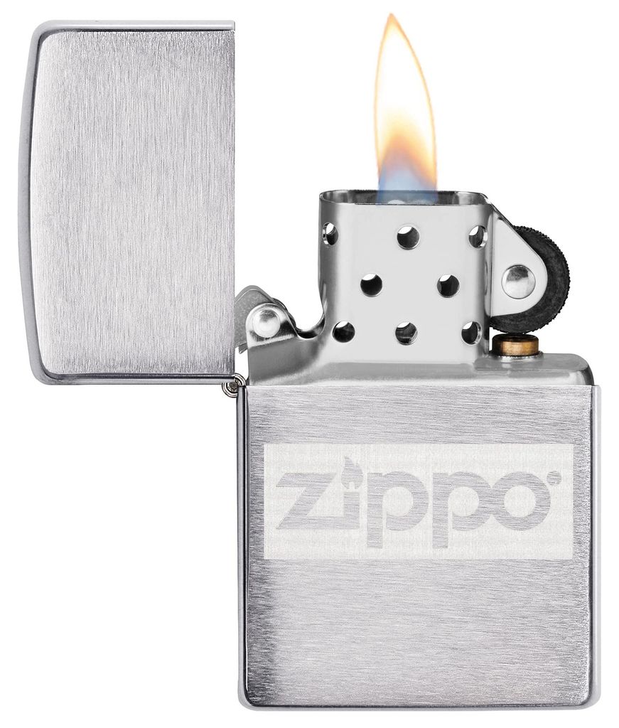 Zapalniczka Zippo i chromowana butelka Zdjęcie produktu 