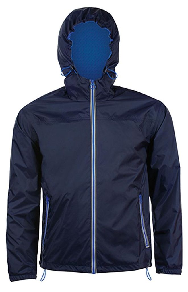 SOLS - "Skate" Windjacke für Herren/Damen Uni LT5453 (XXL) (Marineblau/Königsblau)