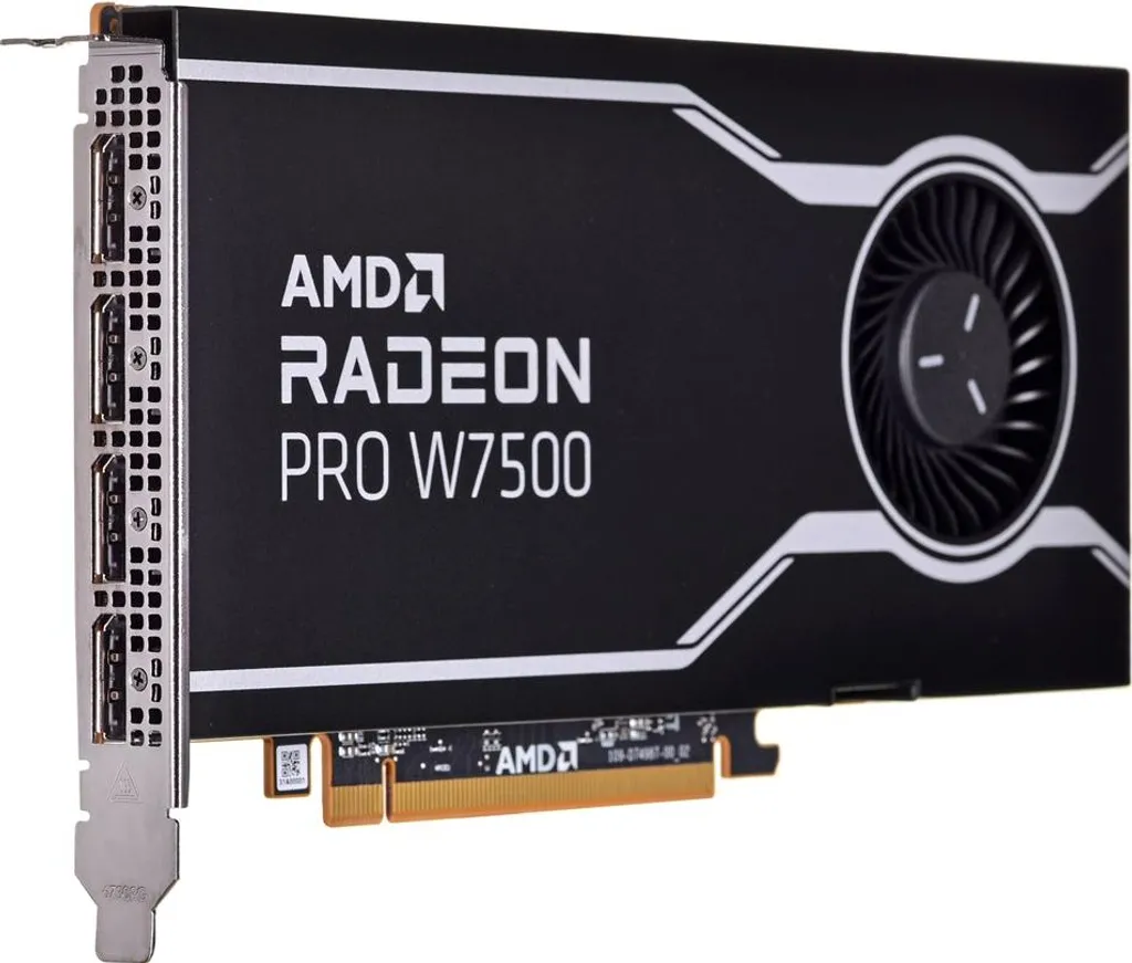 Solution Multi-écrans Fluide avec AMD Radeon Pro W7500 8GB 4x DP - 2
