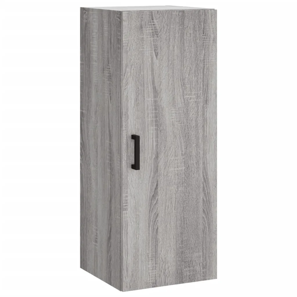 Armadio Archivio a Muro 90cm Grigio Sonoma - Organizzazione Ufficio