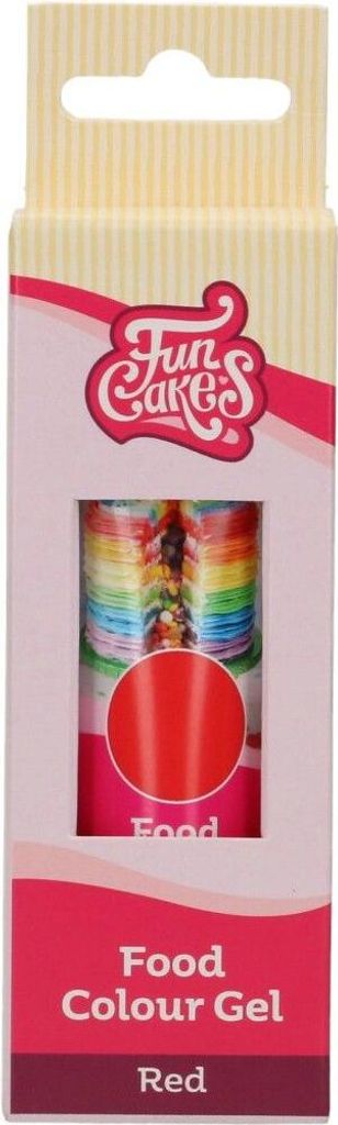 FunCakes Food Colour Gel Rot 30 g Produktbild 