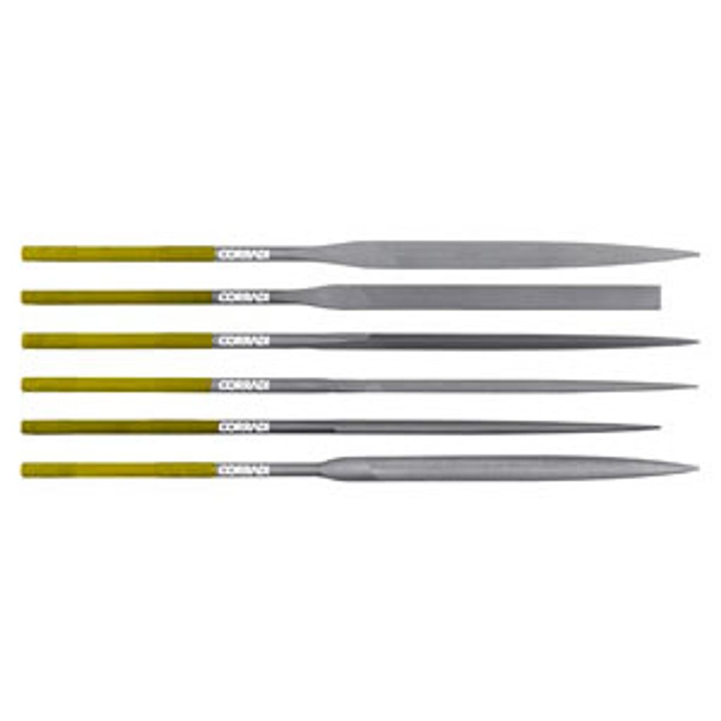 PFERD TOOLS CORINOX-Nadelfeile hohe Oberflächenhärte Flachstumpf 180mm Schweizer Hieb 2, mittel-fein