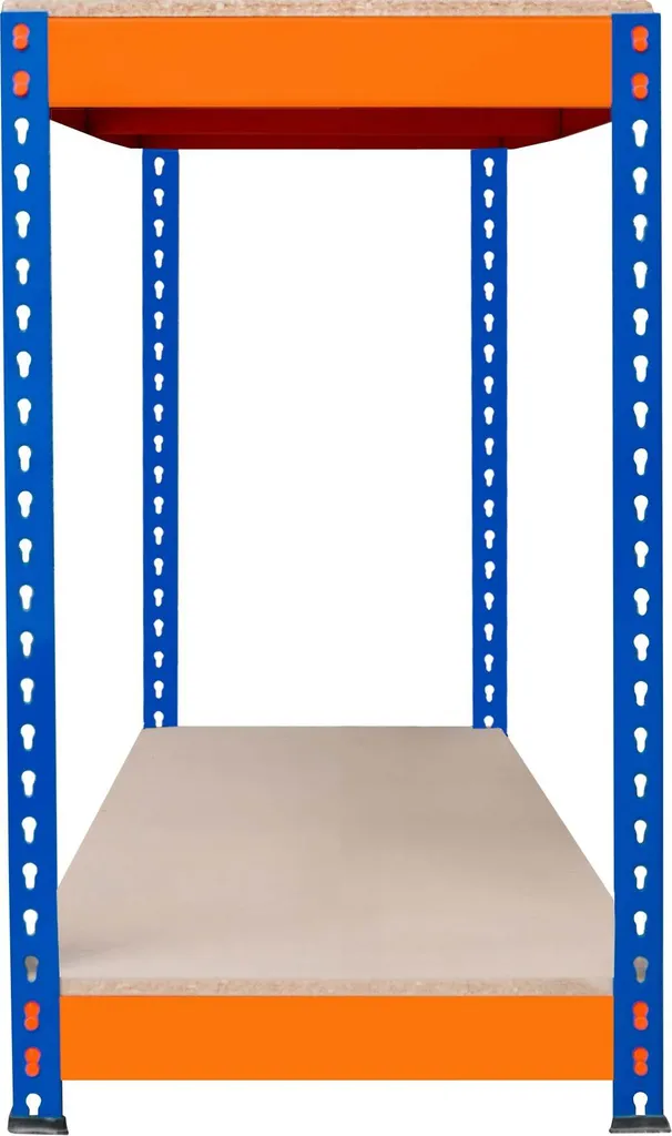 Table de travail pour garage et atelier établi 2 plateaux charge 300 kg