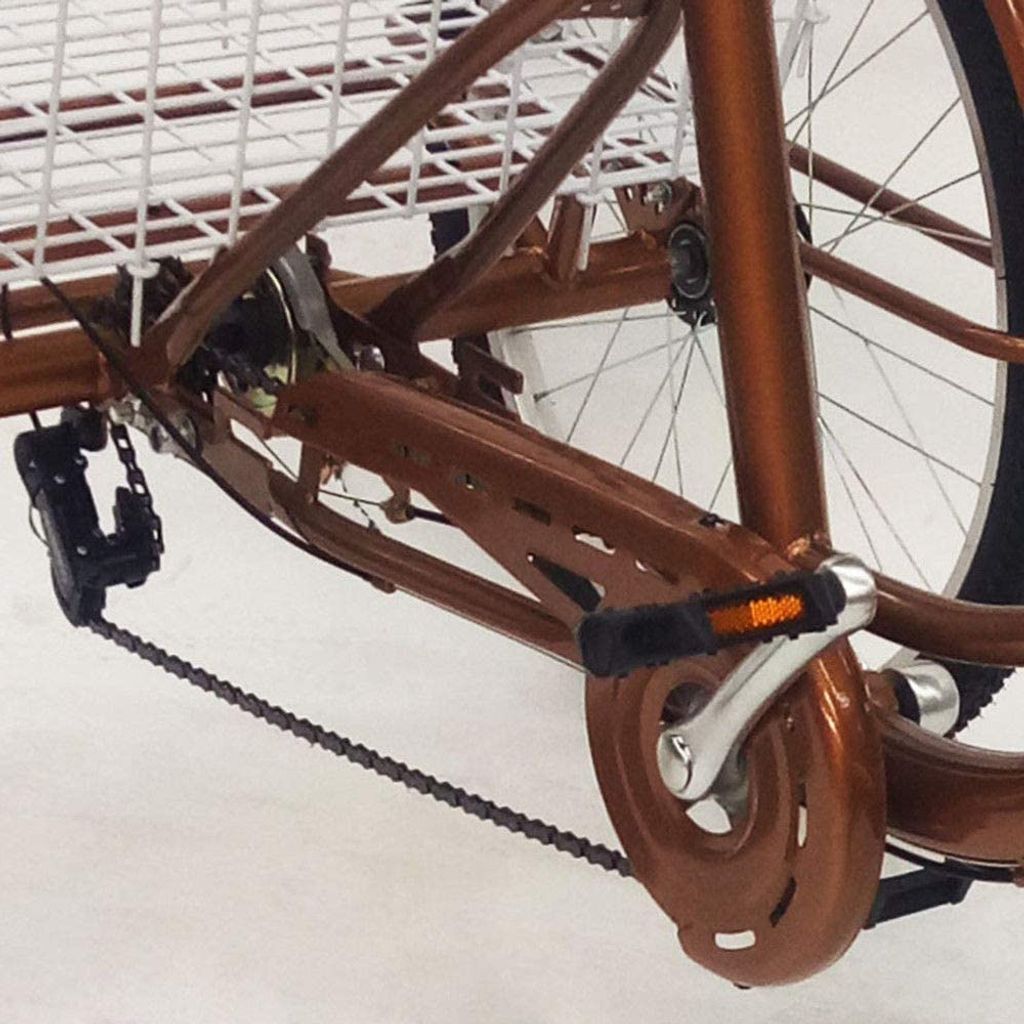 Dospělá tříkolka 24 palců 6 Speed Senior Adult Tricycle Obrázek produktu 6