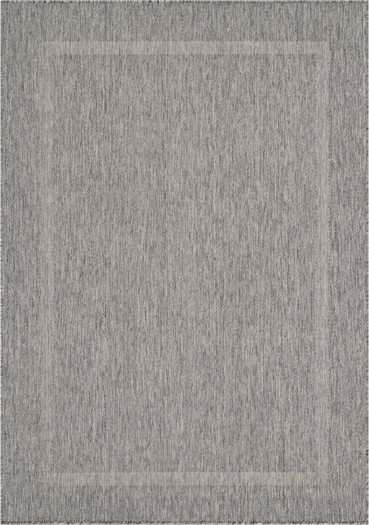 Outdoor Teppich RELAX Grau 200 cm x 290 cm