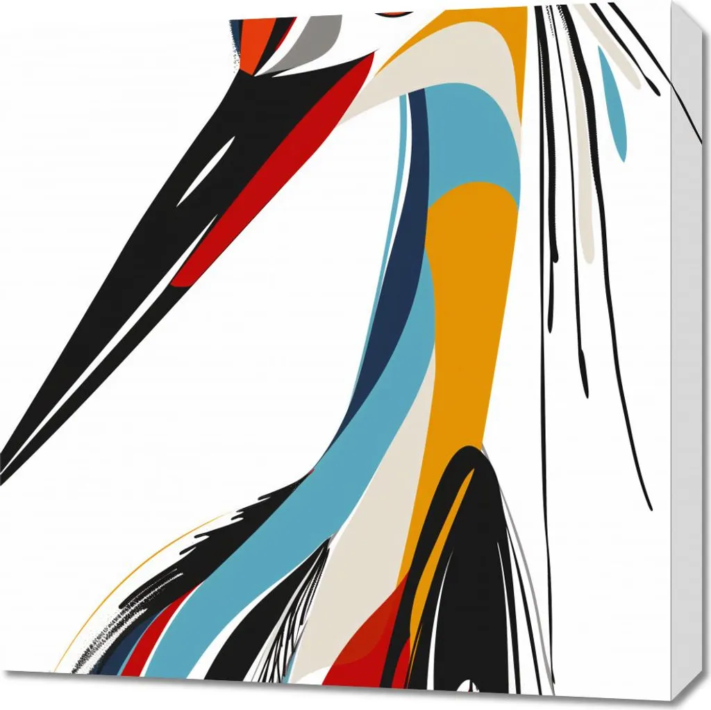 L'Anima sulla Tela: Quadro Ritratto 60x60cm per Ambienti di Classe