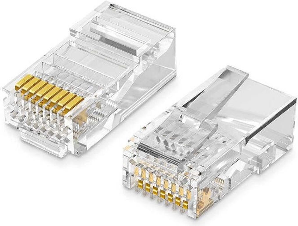 Ugreen Nw110 Spina Ethernet Rj45, 8P/8C, Cat.5/5E, Utp Immagine del prodotto 