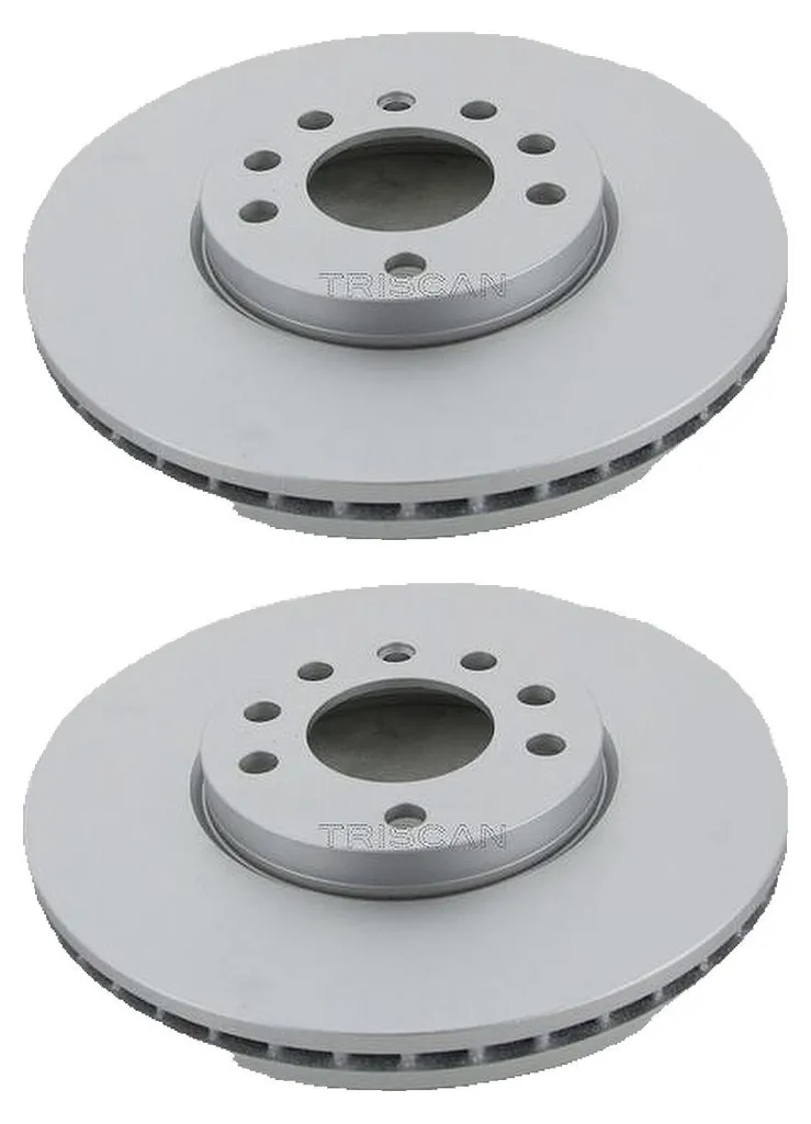 2 Disques de frein TRISCAN Ø 278 mm pour CHEVROLET TRANS - Haute Qualité