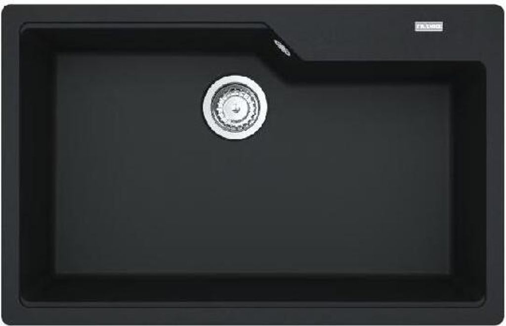 Franke Urban - Fragranit Küchenspüle UBG 610-78, 780x500 mm, onyx 114.0700.093