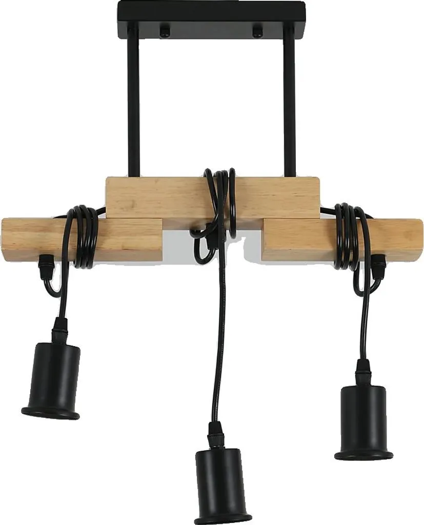 Suspension réglable en hauteur style rétro avec finition métal 02