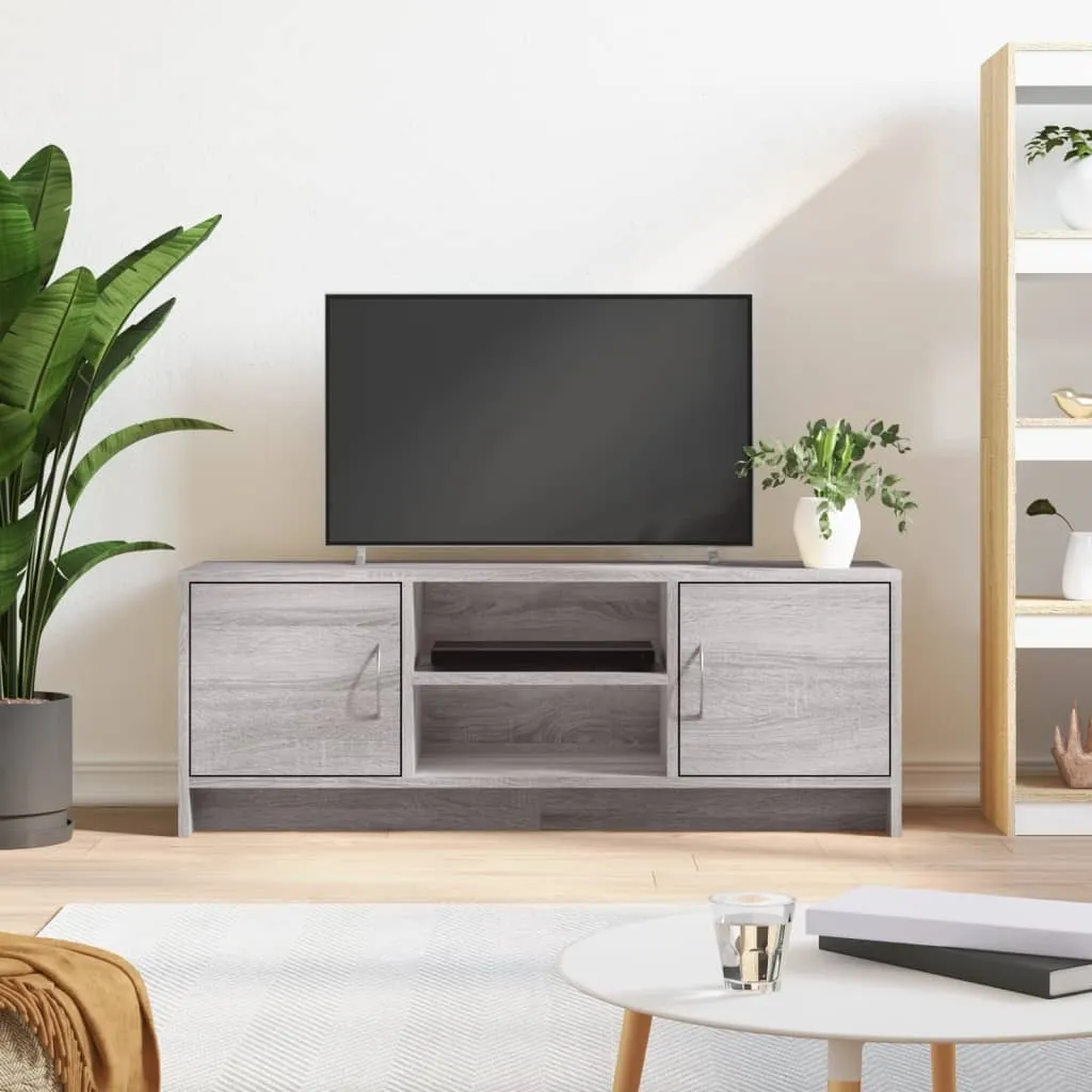 Mobile TV Legno Grigio Sonoma 102x30x37,5 | vidaXL per Smart TV
