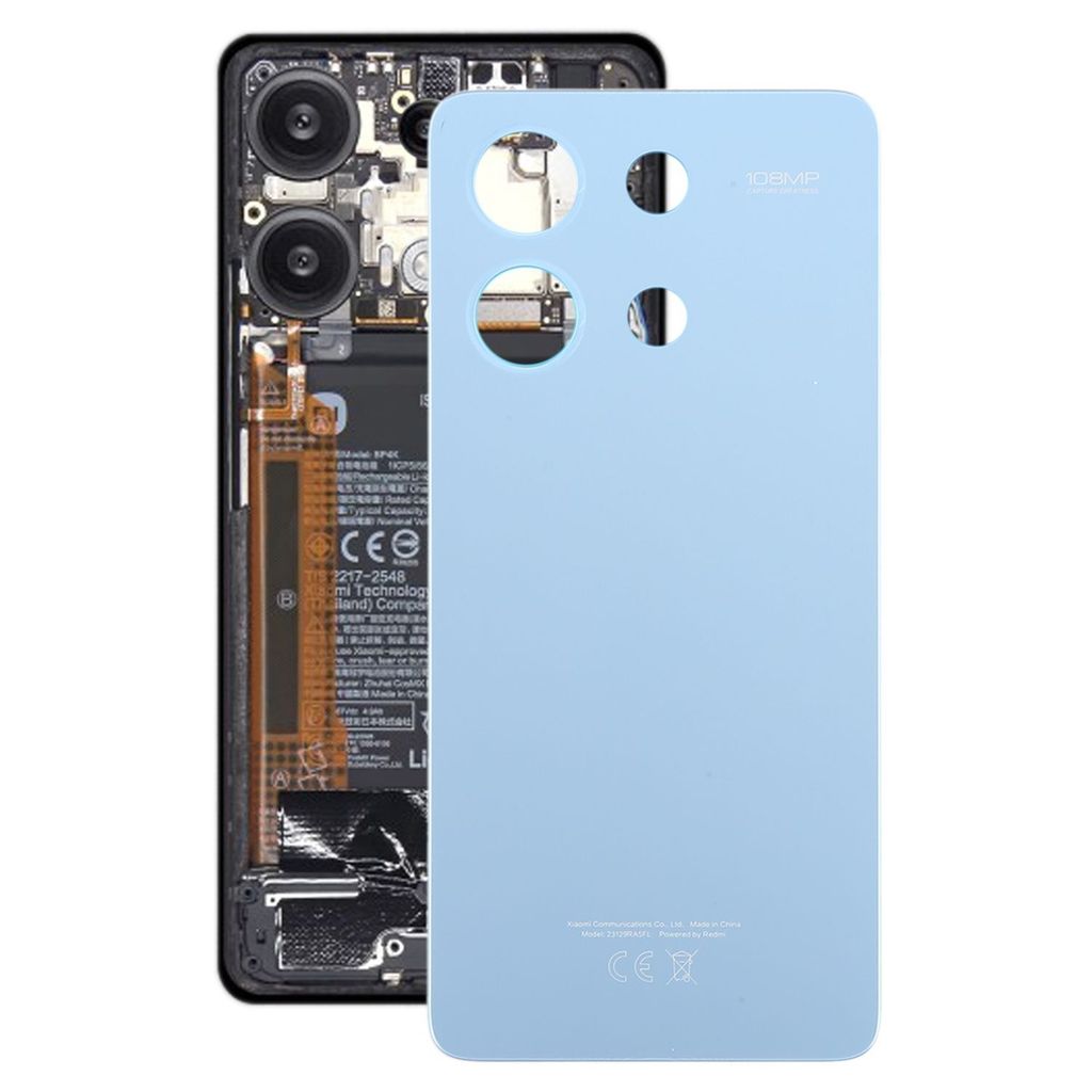 Für Xiaomi Redmi Note 13 4G Akkudeckel Ersatzteil Reparatur Blau