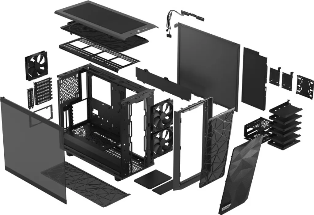 Fini la Surchauffe PC avec le Boîtier Fractal Design Meshify 2 Gray - 15