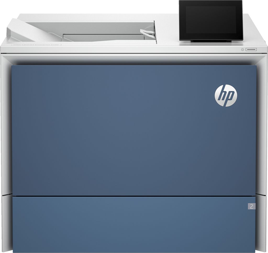 HP LaserJet Enterprise Color 6701dn Drucker - Drucken - USB-Flash-Laufwerkanschluss (vorne), Optionale Fächer mit hoher Kapazität, Touchscreen, T...