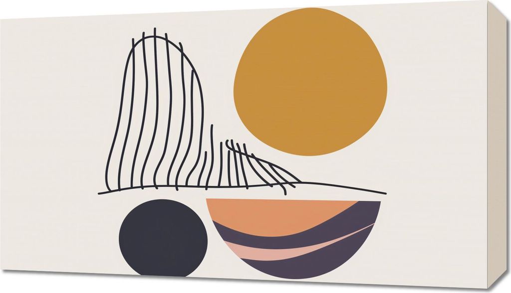 Bild 70x40cm Voller Ausdruck