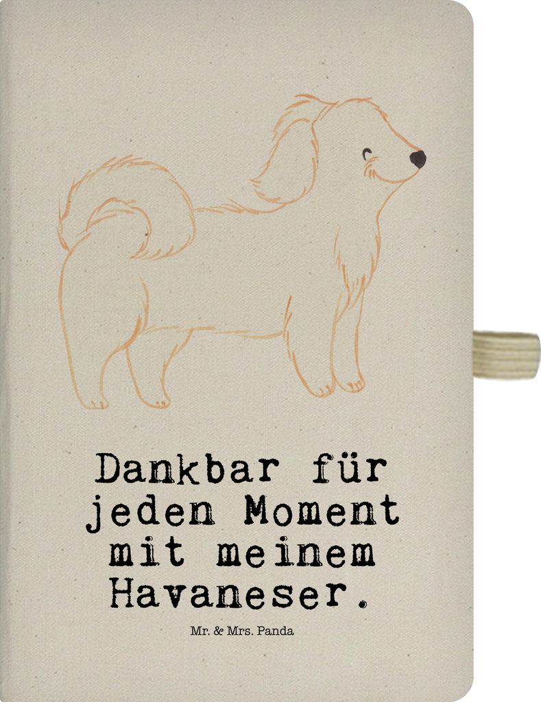 Mr. & Mrs. Panda Tagebuch Havaneser Moment - Transparent - Geschenk, Adressbuch, Bichón Habanero, Havi, Reisetagebuch, Journal, Bichon Havanais, n...