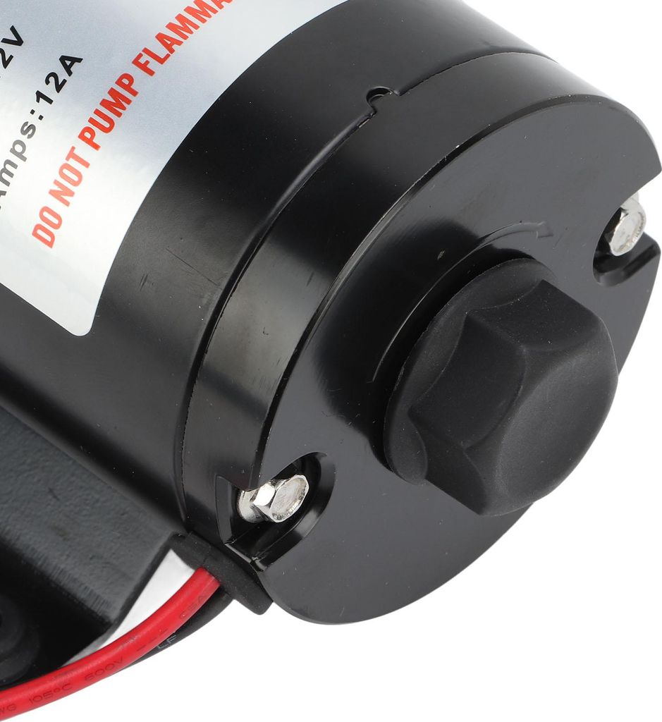 12V 45LPM RV Mazerator Abfallpumpe 3in Einlass 1in Auslass für Marine Boot Caravan Toilette Kanalisation