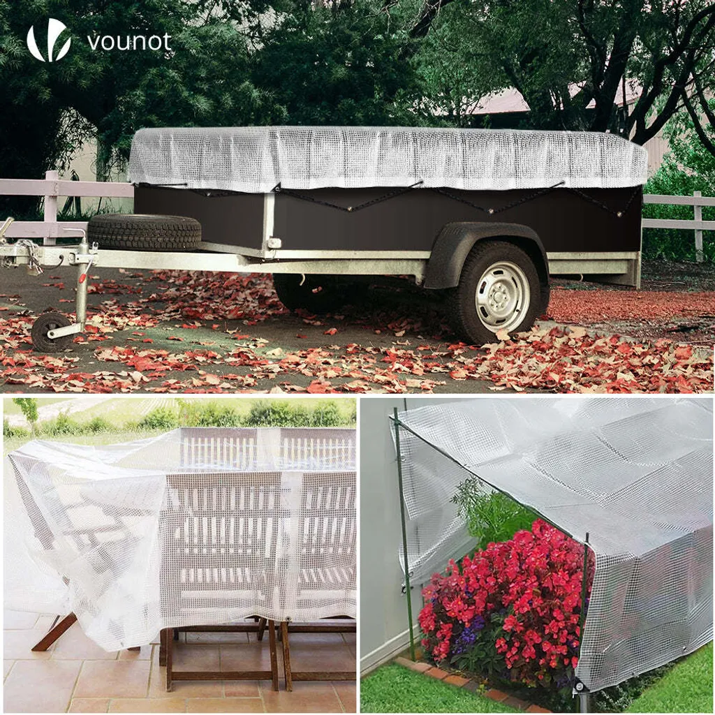 Bâche imperméable ultra résistante 4x8m 180g avec œillets renforcés - 7