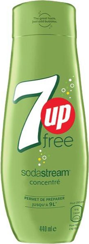 Sodastream 7up Zero Sucre Sirop 1924206490 440ml Image du produit 