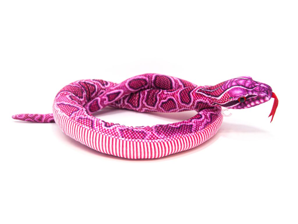 Cornelissen - Kuscheltier - Pink Python - 100 cm Produktbild 