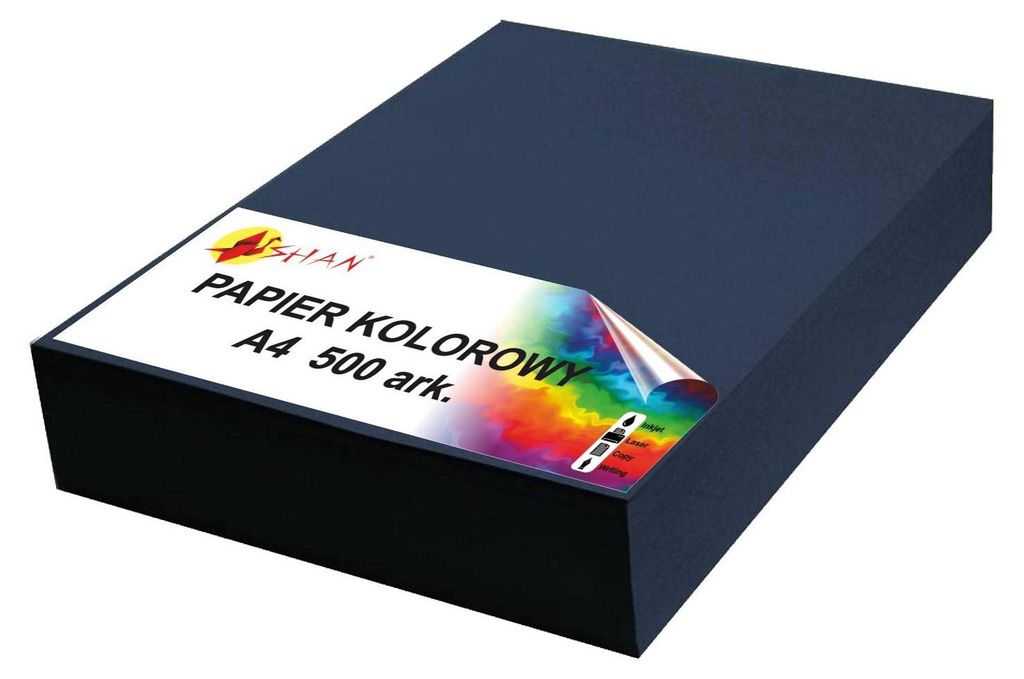 Farbpapier A4 90g navy blau 500 Blatt Produktbild 