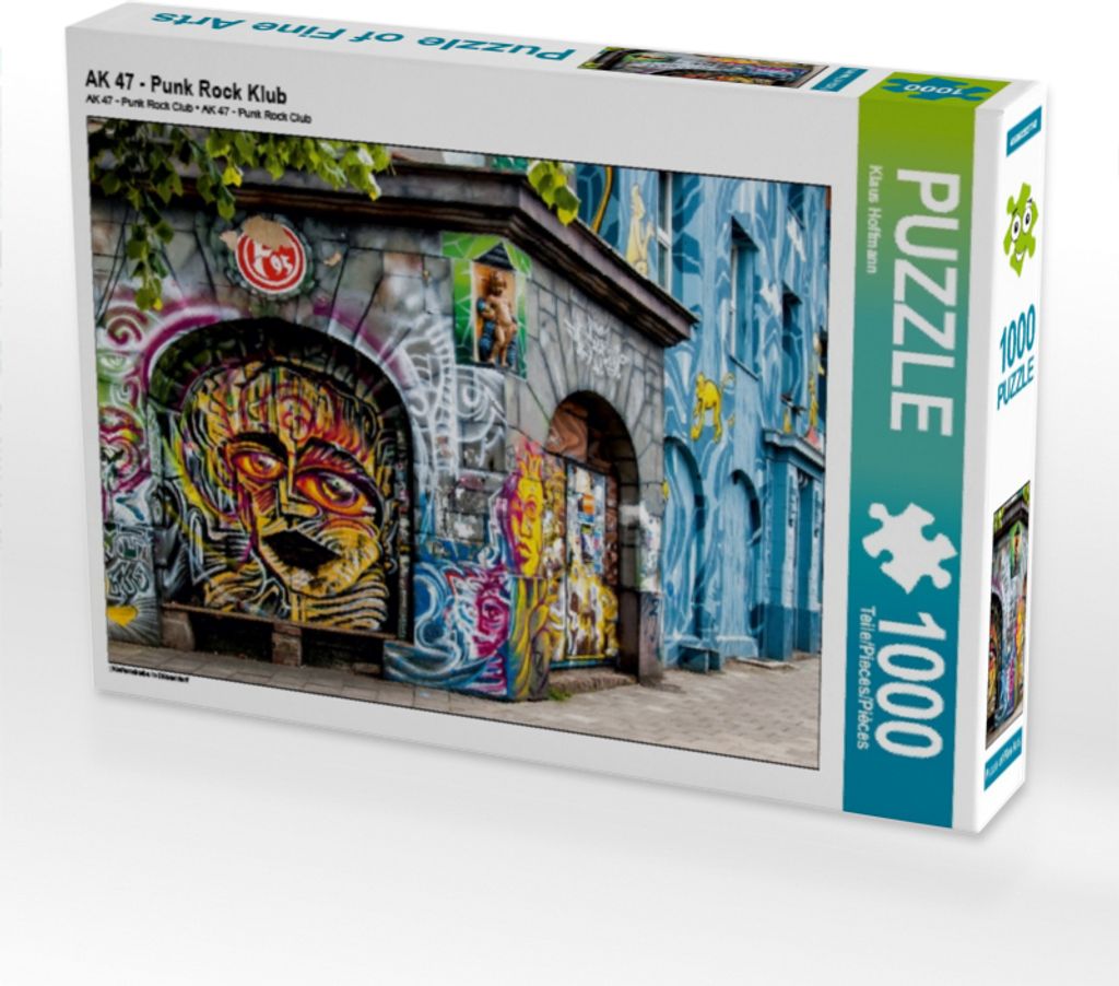 Calvendo AK 47 - Punk Rock Klub 1000 Teile Puzzle quer 640x480mm, Hoffmann Klaus; 7361150