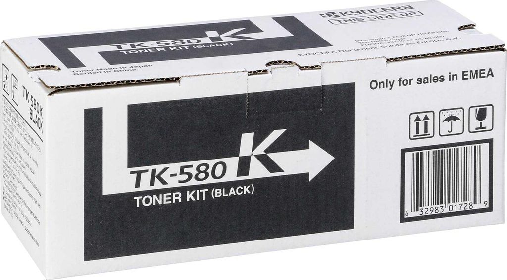 Kyocera TK 580K - Schwarz - originale - Tonerpatrone - per Immagine del prodotto 