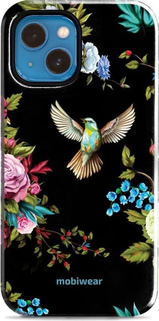 Handyhülle für iPhone 13 Mini, Mobiwear Elite Pro, Nachtkolibri