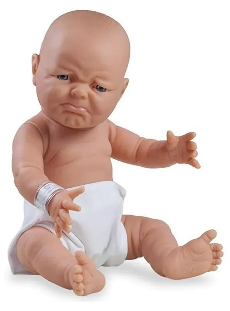 Grande poupée de collection 45 cm Mila : un jouet d'empathie pour enfant